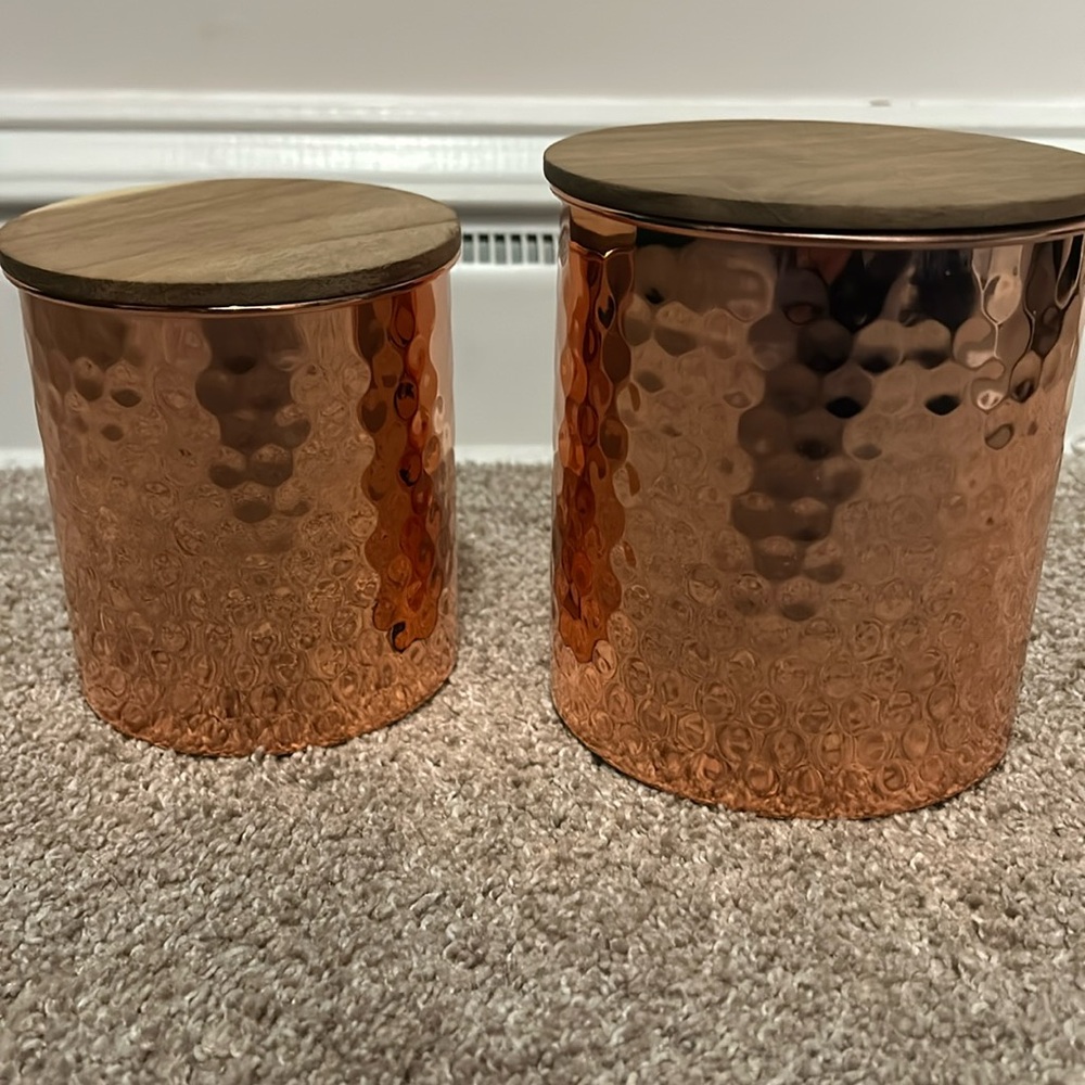 Uncommon James Kitchen canisters